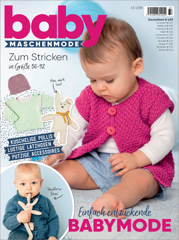 Magazin Produktbild: Baby Maschenmode - Einfach entzückende Babymode