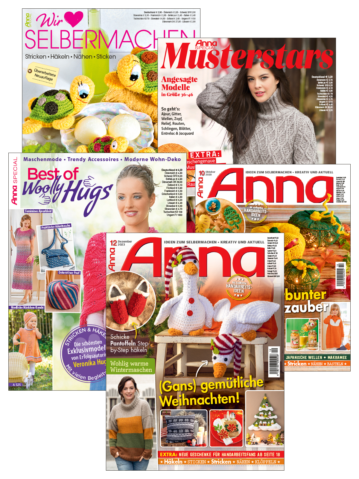 Anna Bundle: AA 12/23 + AA 10/20 + A 473 + A 475 + A 525 Anna Bundle: AA 12/23 + AA 10/20 + A 473 + A 475 + A 525
