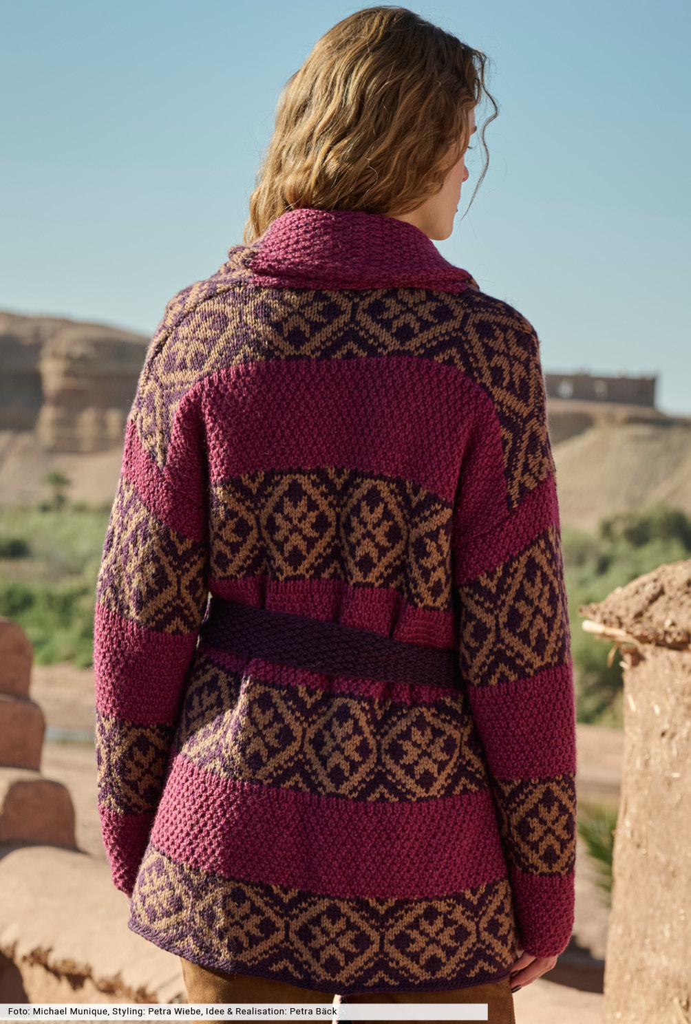 Modellansicht Bild 5: Jacke mit Jacquardstreifen
