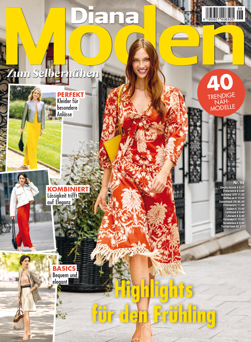Magazin Produktbild: Diana Moden Nr. 98/2026