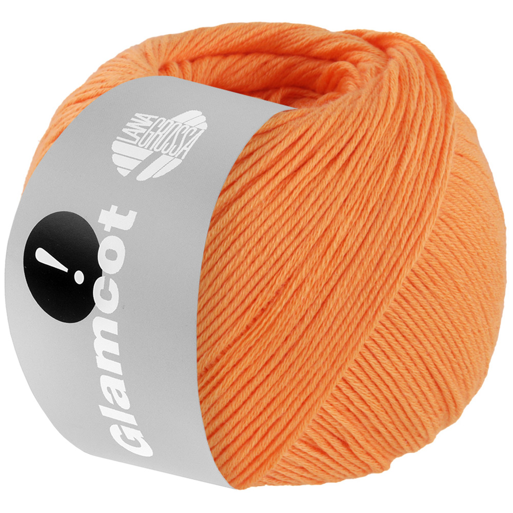 Garnbild Lana Grossa Glamcot Orange Nr. 4