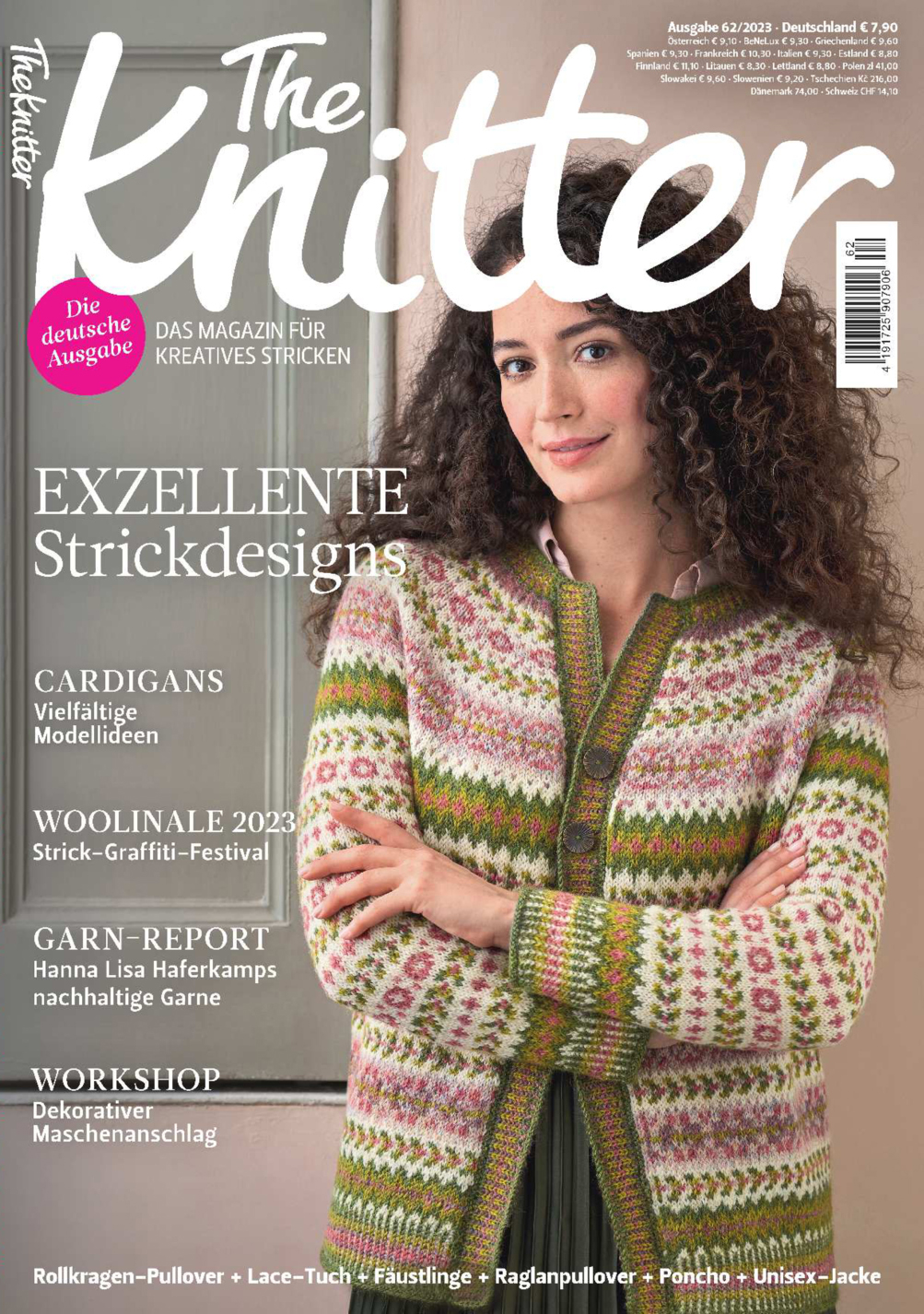 Magazin Produktbild: The Knitter 62/2023 - Exzellente Strickdesigns