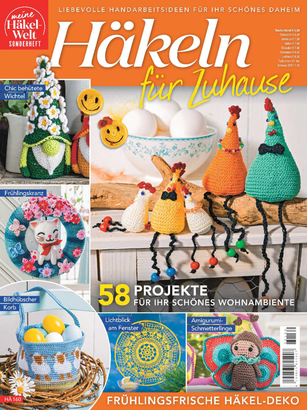 Magazin Produktbild: Meine Häkelwelt Sonderheft HÄ 160 - Häkeln für zuhause