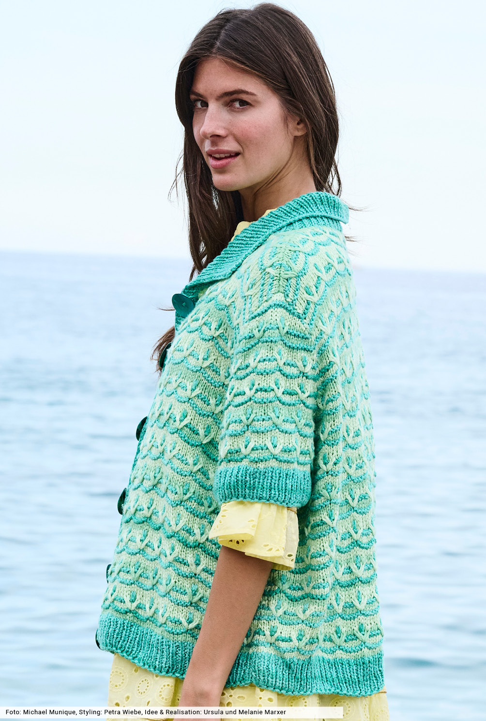 Modellansicht Bild 3: Jacke mit Hebemaschen