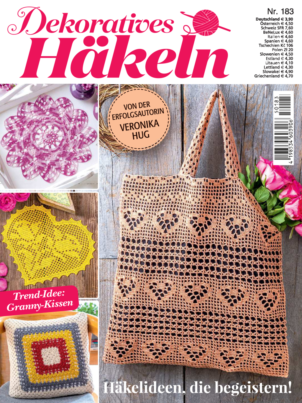 Sparpaket Produktbild: DEKORATIVES HÄKELN E-Paper Archiv 2025 - alle Ausgaben als E-Paper Sparpaket