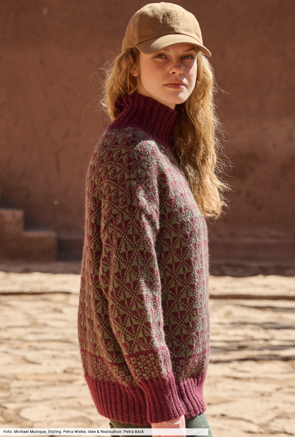 Modellansicht Bild 4: Pulli im Jacquardmuster
