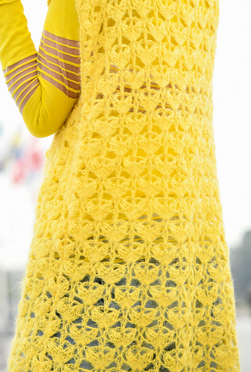 Modellansicht Bild 4: Vielseitige, gehäkelte Tunika aus leichtem Alpaca-Garn