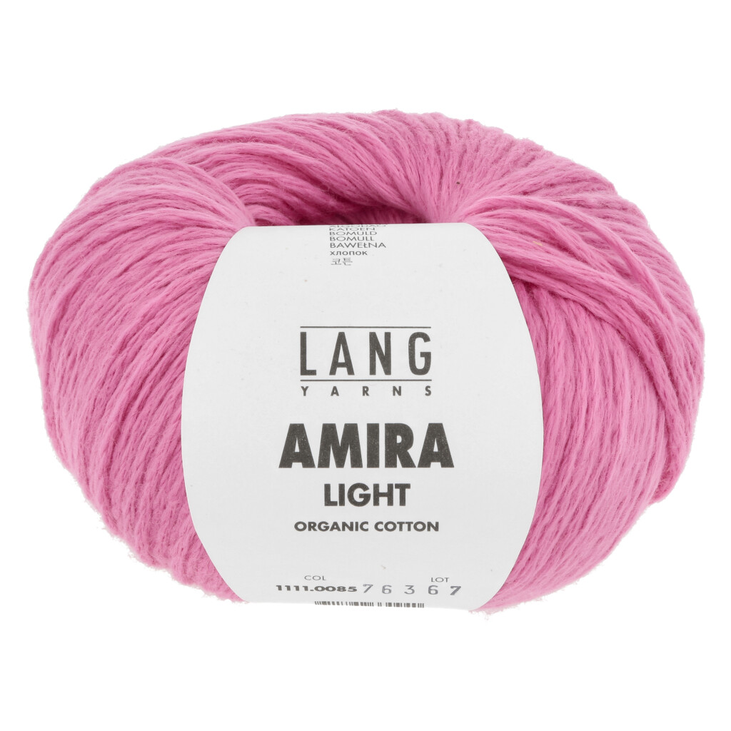 Garnbild LANGYARNS AMIRA LIGHT Pink Nr. 0085