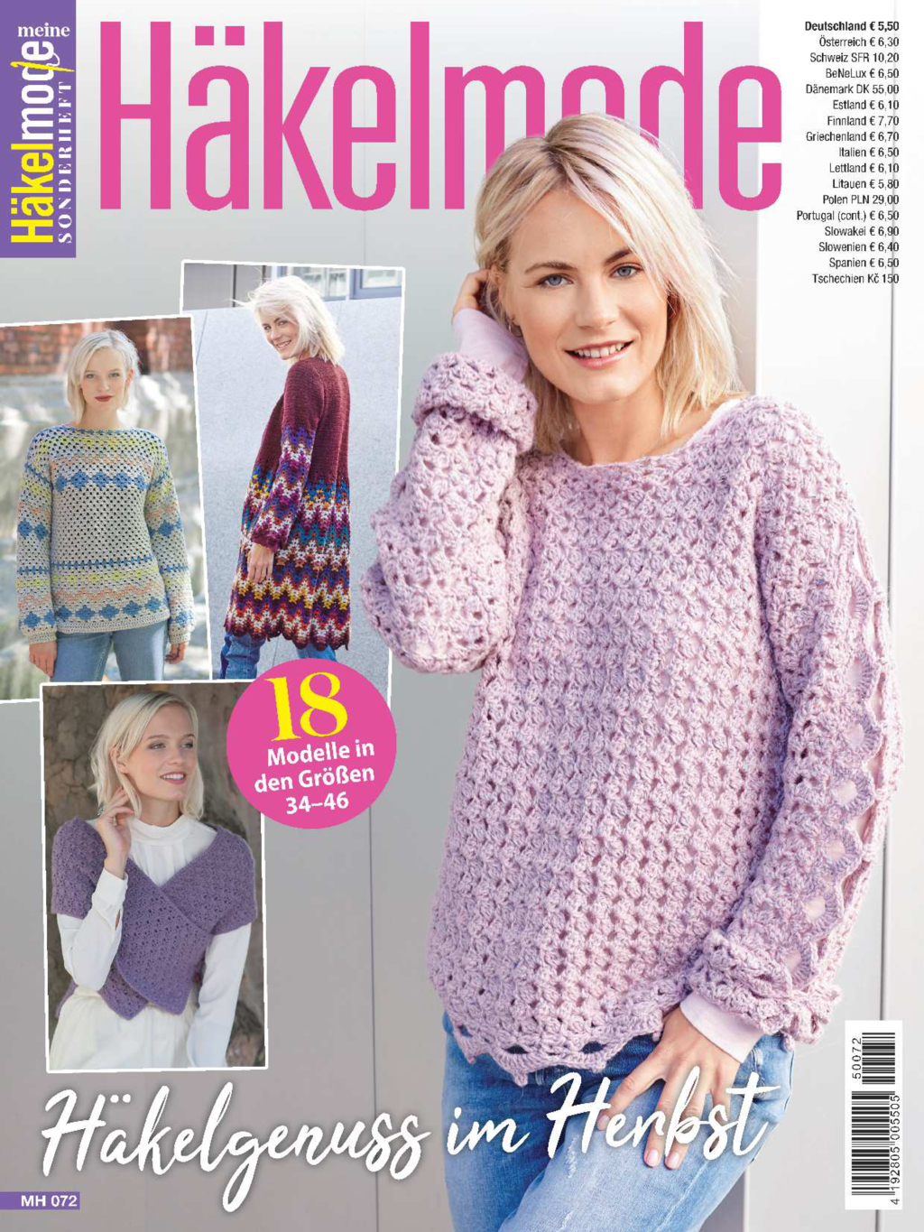 Magazin Produktbild: Meine Häkelmode Sonderheft MH 072 - Häkelmode