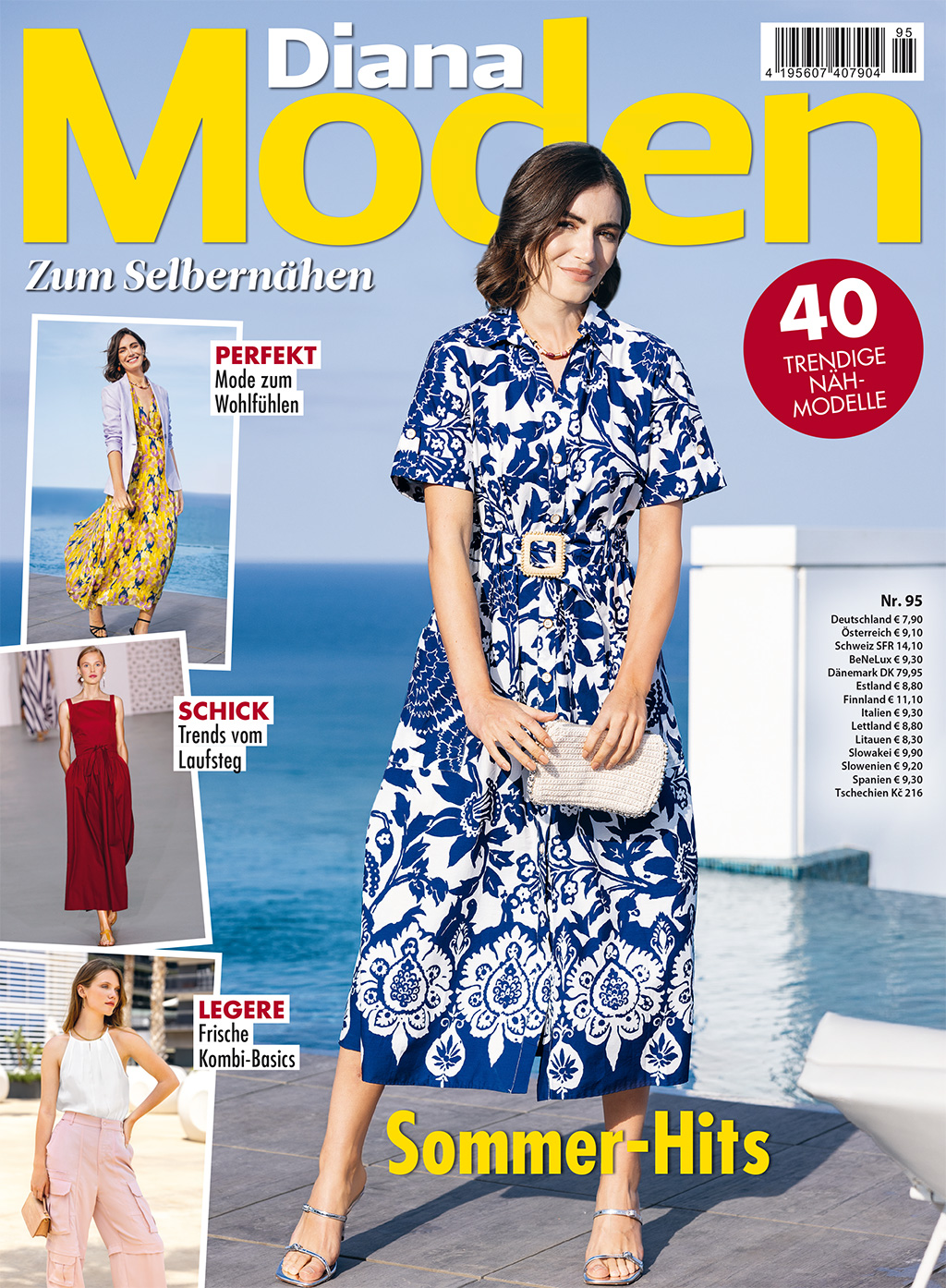 Diana Moden Nr. 95/2025 - Sommer-Hits Magazin Produktbild: Diana Moden Nr. 95/2025 - Sommer-Hits