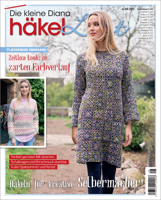Magazin Produktbild: Die kleine Diana - Häkellust - Nr. 8/2017 Häkeln für kreative Selbermacher