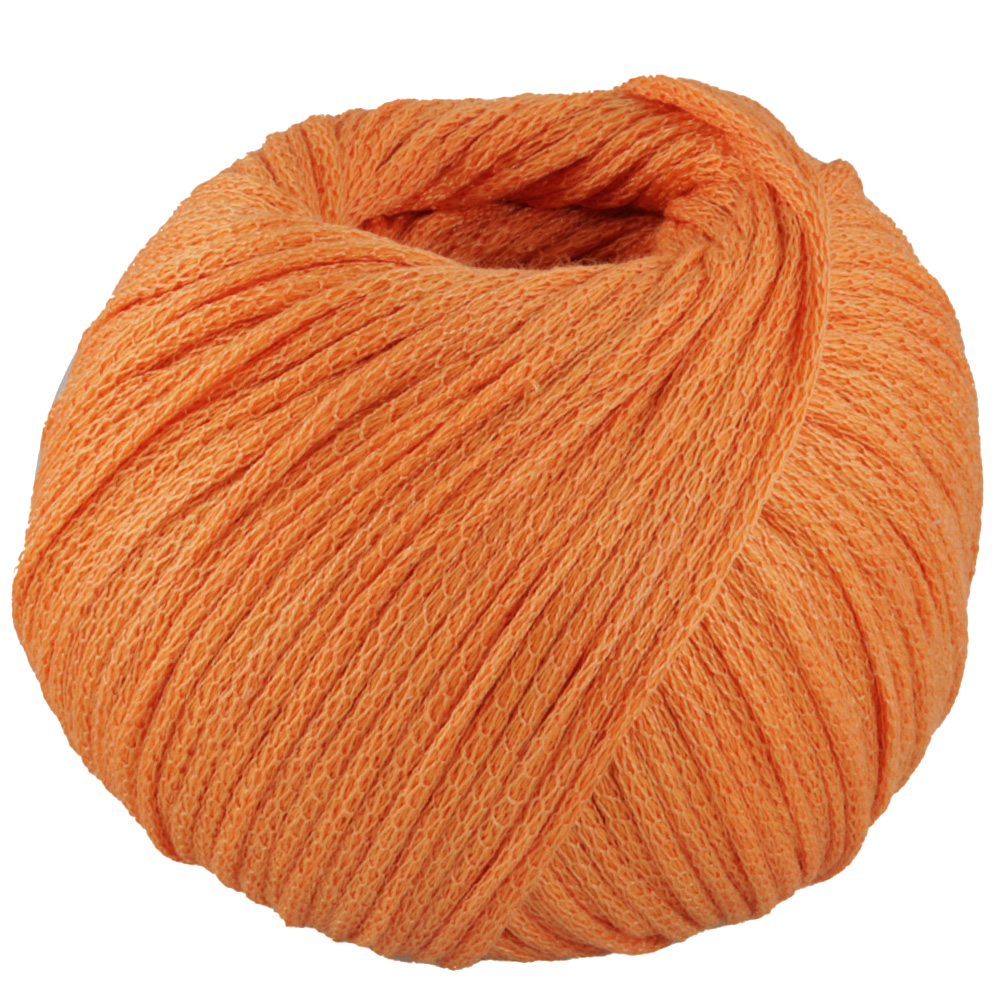 Garnbild Lana Grossa Cotton Silk Orange Nr. 7