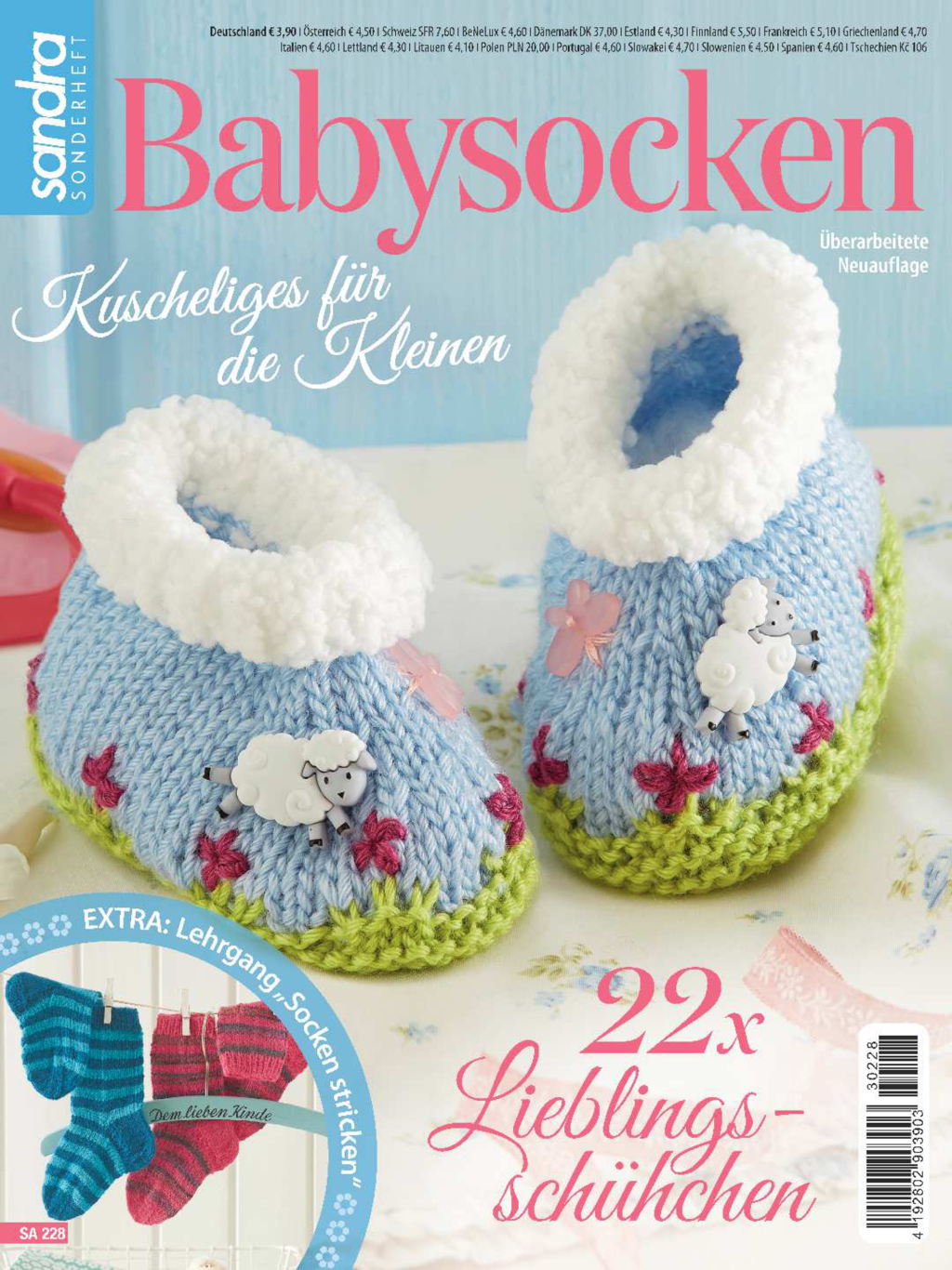 Magazin Produktbild: Sandra Sonderheft SA 228 - Babysocken