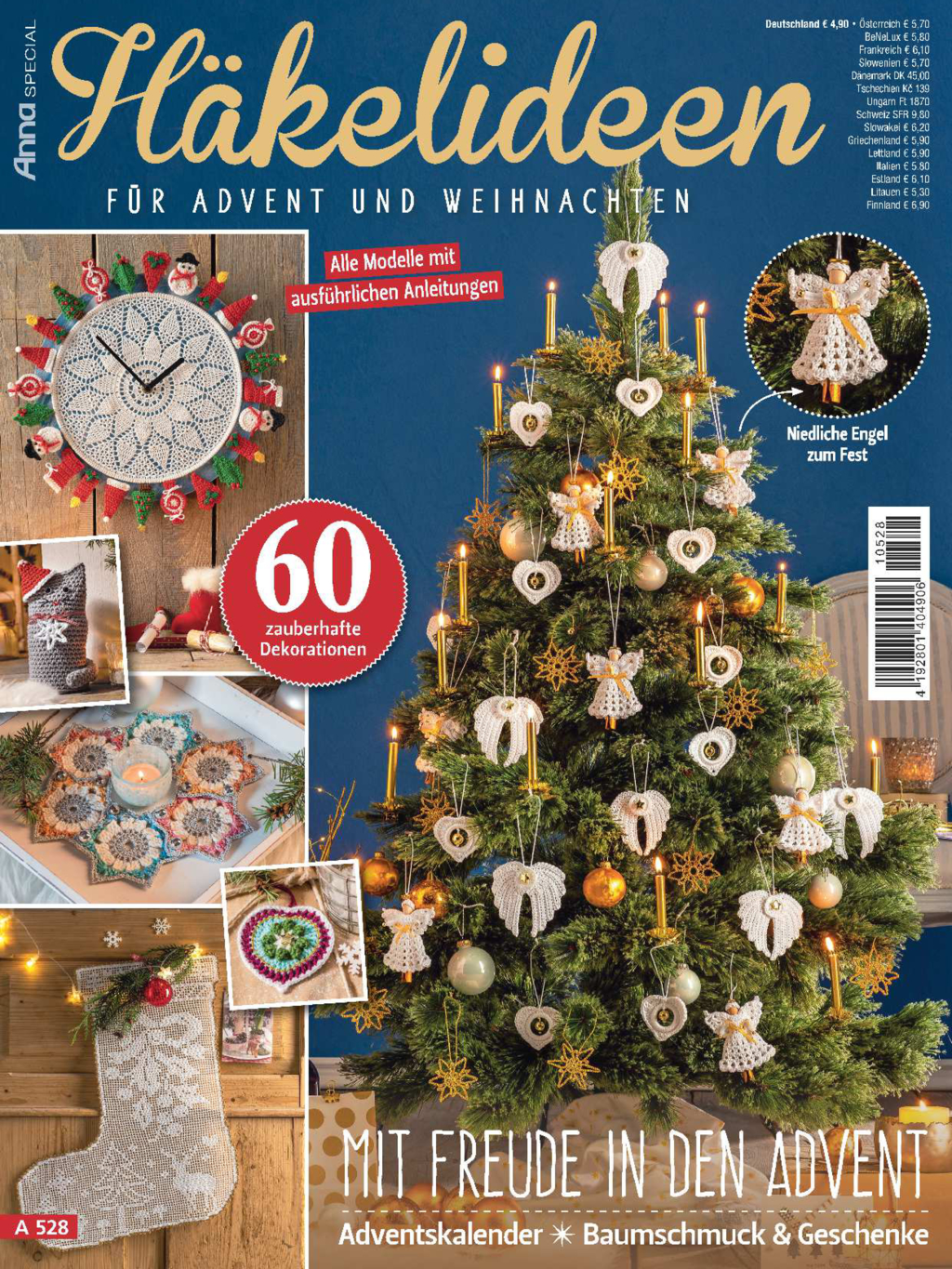 Magazin Produktbild: Anna Special A 528 - Häkelideen für Advent und Weihnachten