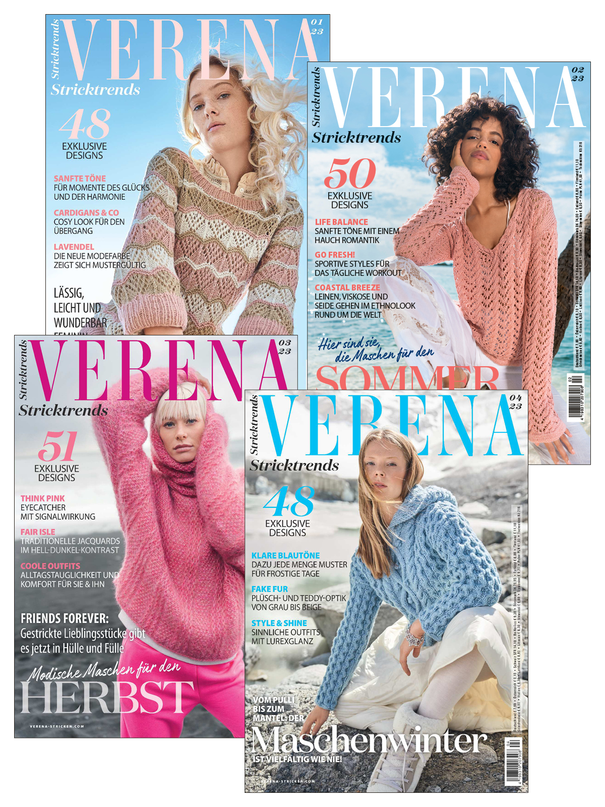 Verena Stricktrends E-Paper-Archiv 2023-alle Ausgaben als E-Paper-Sparpaket Magazin Produktbild: Verena Stricktrends E-Paper-Archiv 2023-alle Ausgaben als E-Paper-Sparpaket