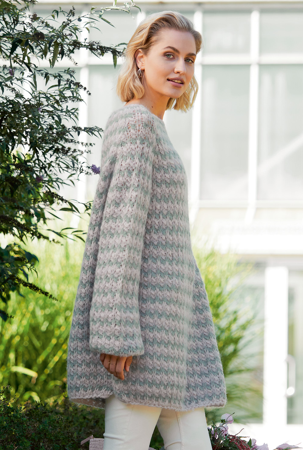 Oversize-Sweater in Pastell