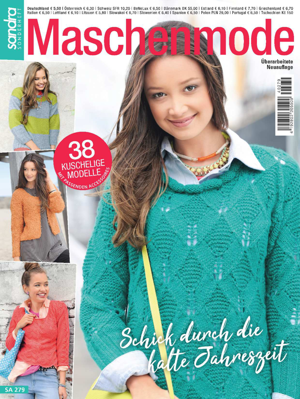 Sandra Sonderheft SA 279 - Maschenmode Magazin Produktbild: Sandra Sonderheft SA 279 - Maschenmode