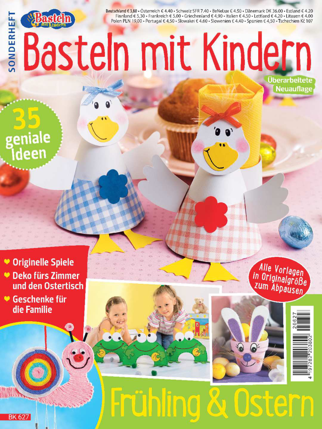 Magazin Produktbild: Basteln mit Kindern Sonderheft BK 627 - Frühling & Ostern