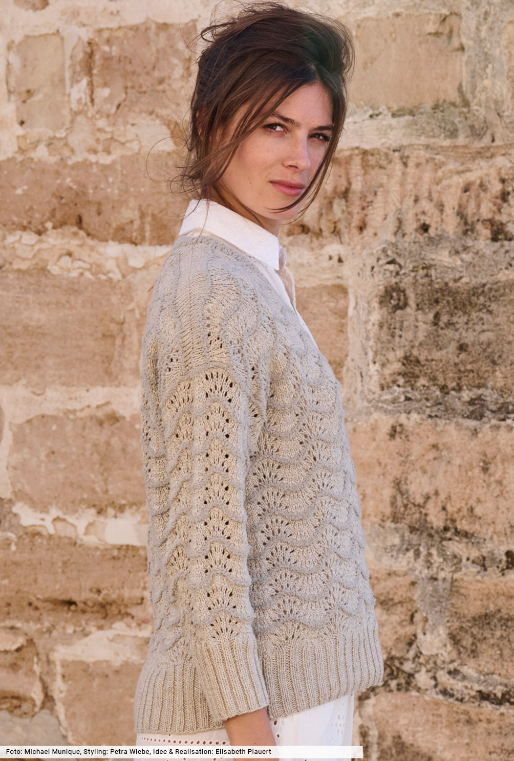 Modellansicht Bild 4: Pulli mit Wellenstrukturen