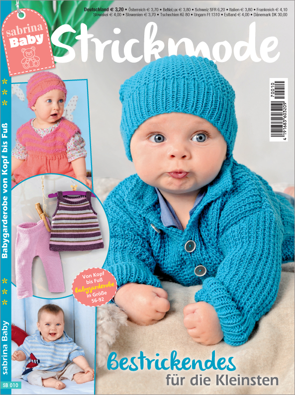 Magazin Produktbild: Sabrina Baby - Strickmode SB010 - Bestrickendes für die Kleinsten