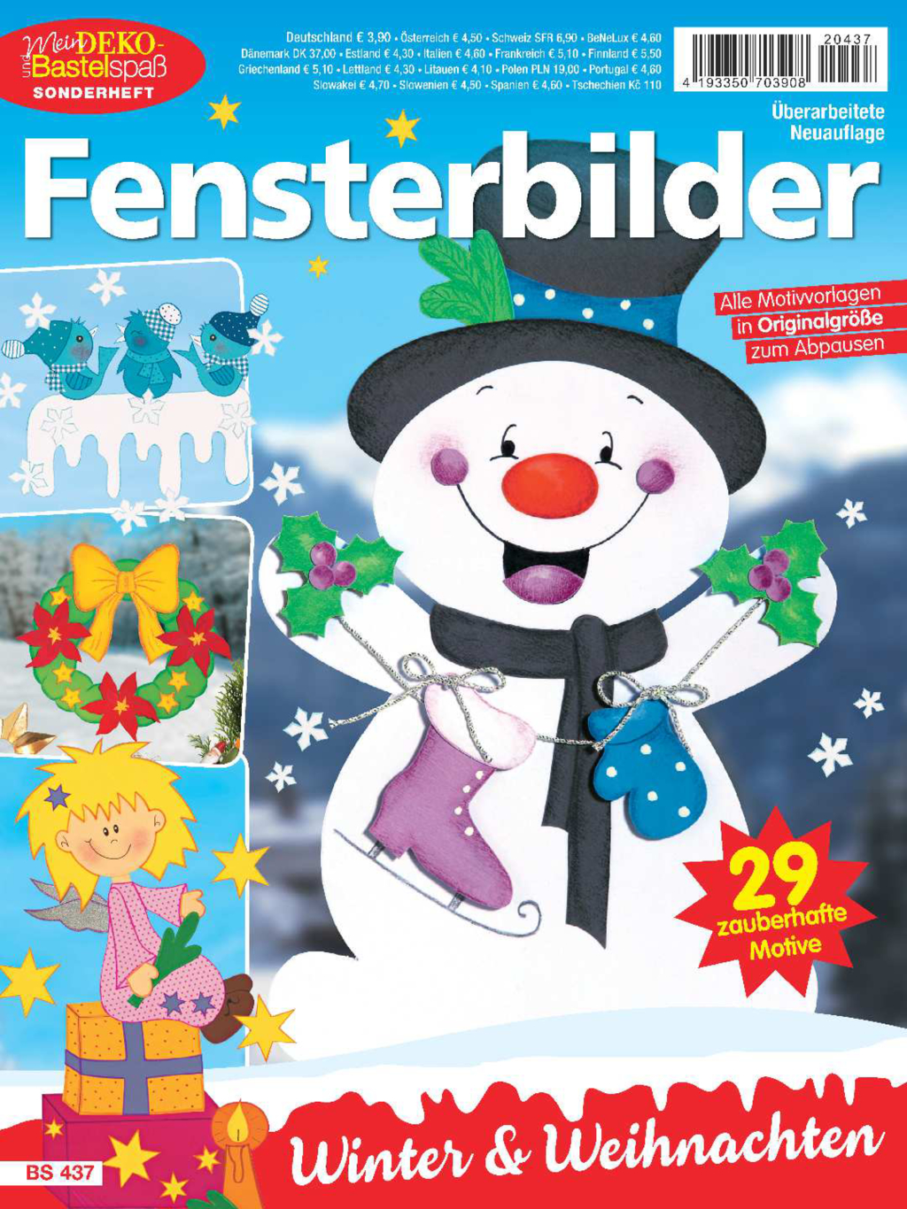 Magazin Produktbild: Mein Deko- und Bastelspaß Sonderheft BS 437 - Winter und Weihnachten