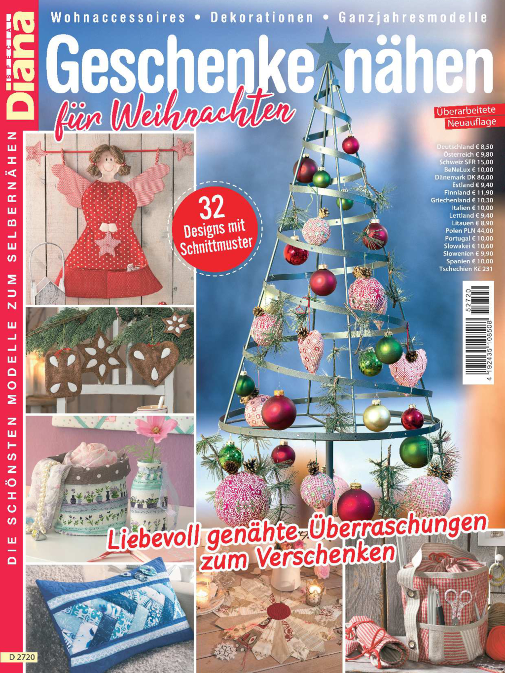 Magazin Produktbild: Diana Special D 2720 - Geschenke nähen für Weihnachten
