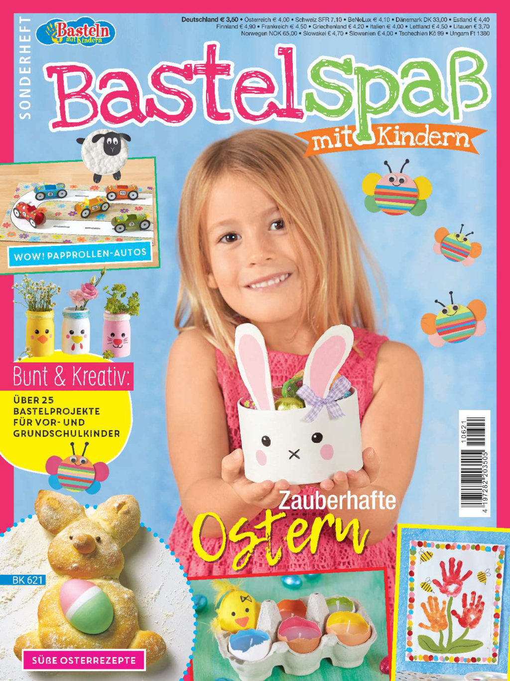 Basteln mit Kindern Sonderheft BK 621 - Zauberhafte Ostern Magazin Produktbild: Basteln mit Kindern Sonderheft BK 621 - Zauberhafte Ostern