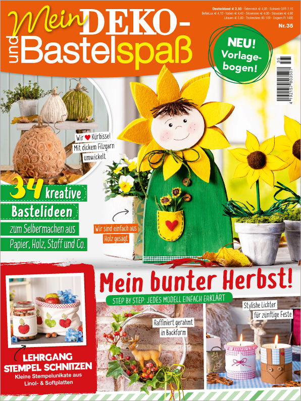 Mein Deko- und Bastelspaß Nr. 35/2019 - Mein bunter Herbst!