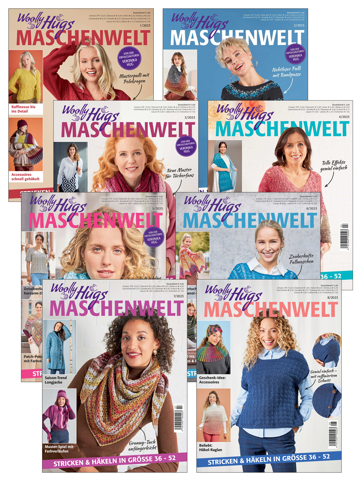 Woolly Hugs E-Paper-Archiv 2023-alle Ausgaben als E-Paper-Sparpaket Magazin Produktbild: Woolly Hugs E-Paper-Archiv 2023-alle Ausgaben als E-Paper-Sparpaket