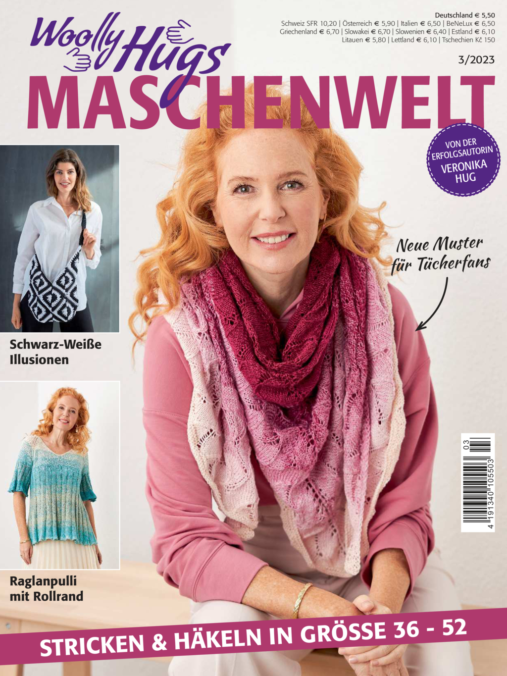 Magazin Produktbild: Woolly Hugs E-Paper-Archiv 2023-alle Ausgaben als E-Paper-Sparpaket