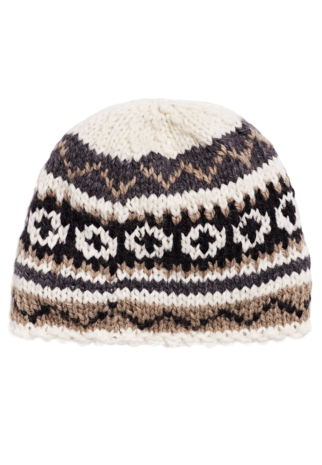 Modellansicht Bild 3: Voluminöser Schal und passende Mütze