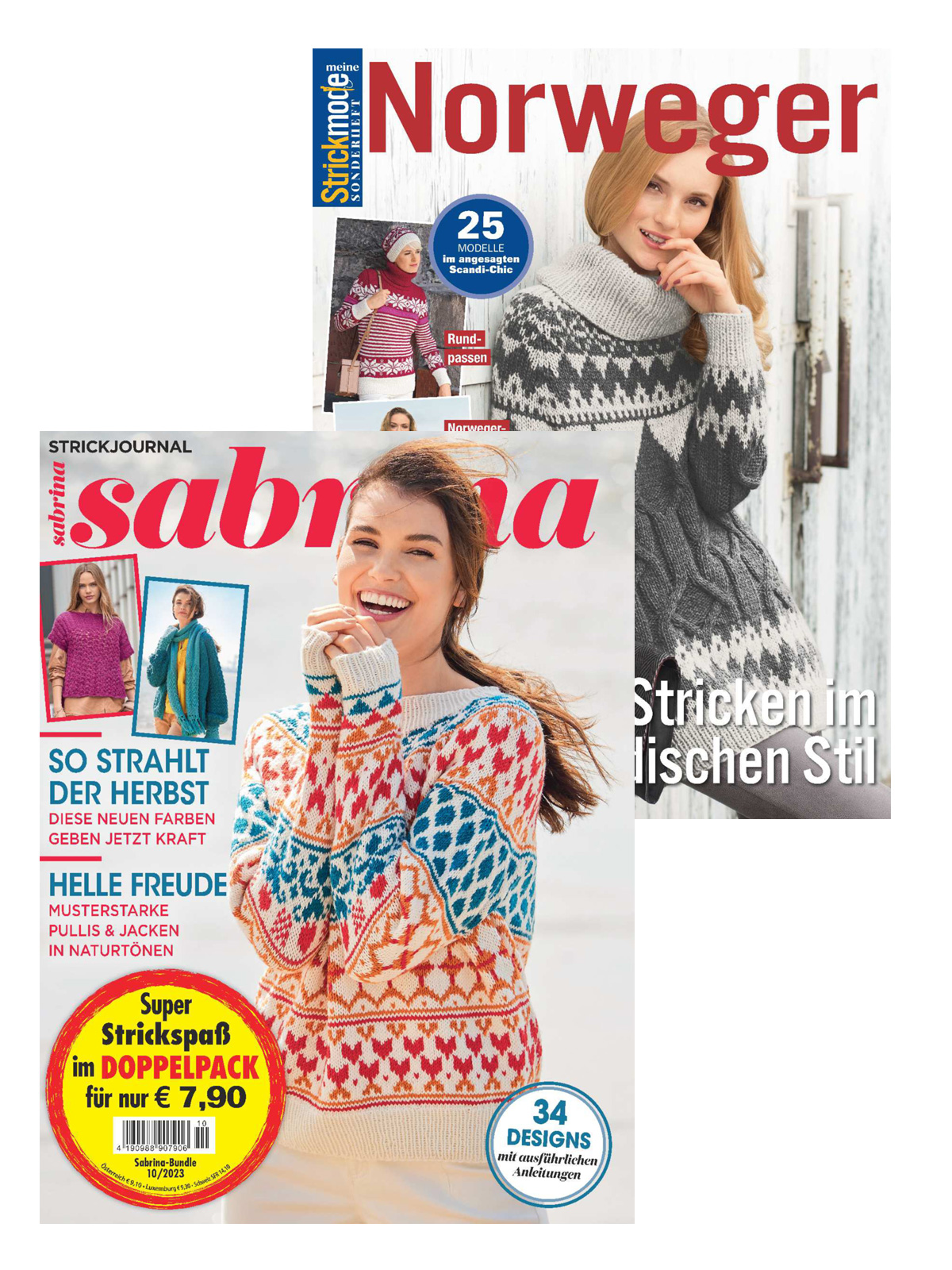2 Zeitschriften: Sabrina Nr. 10/2023 + MS 126