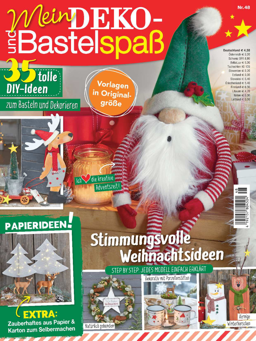 XXL Weihnachts Bastel Bundle: BS48/22+BS362+BS405+BS434+BB 27/20