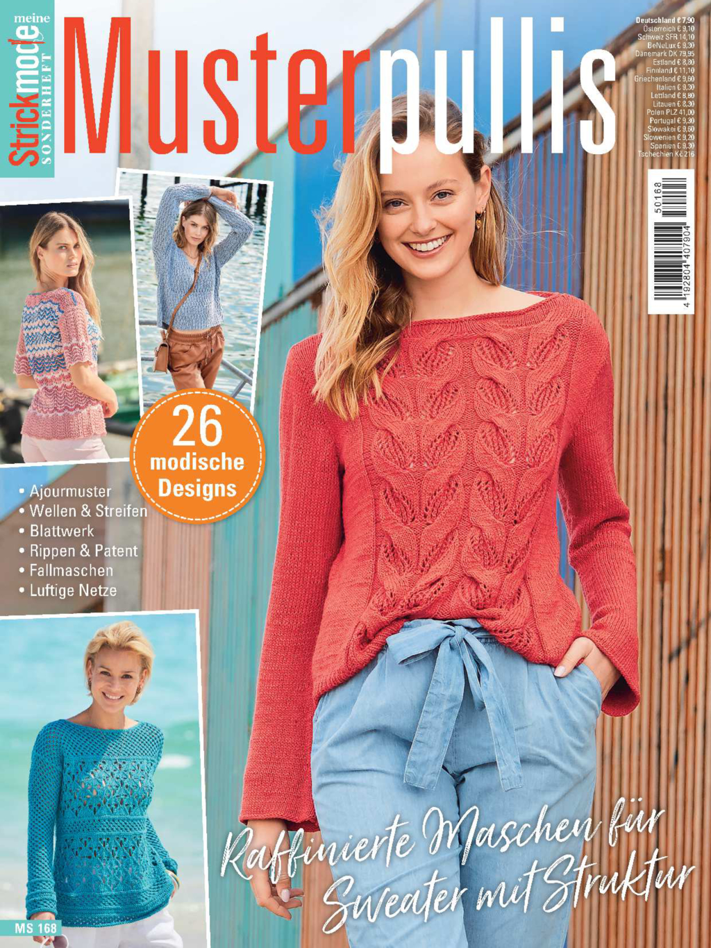 Magazin Produktbild: Meine Strickmode Sonderheft MS 168 - Musterpullis