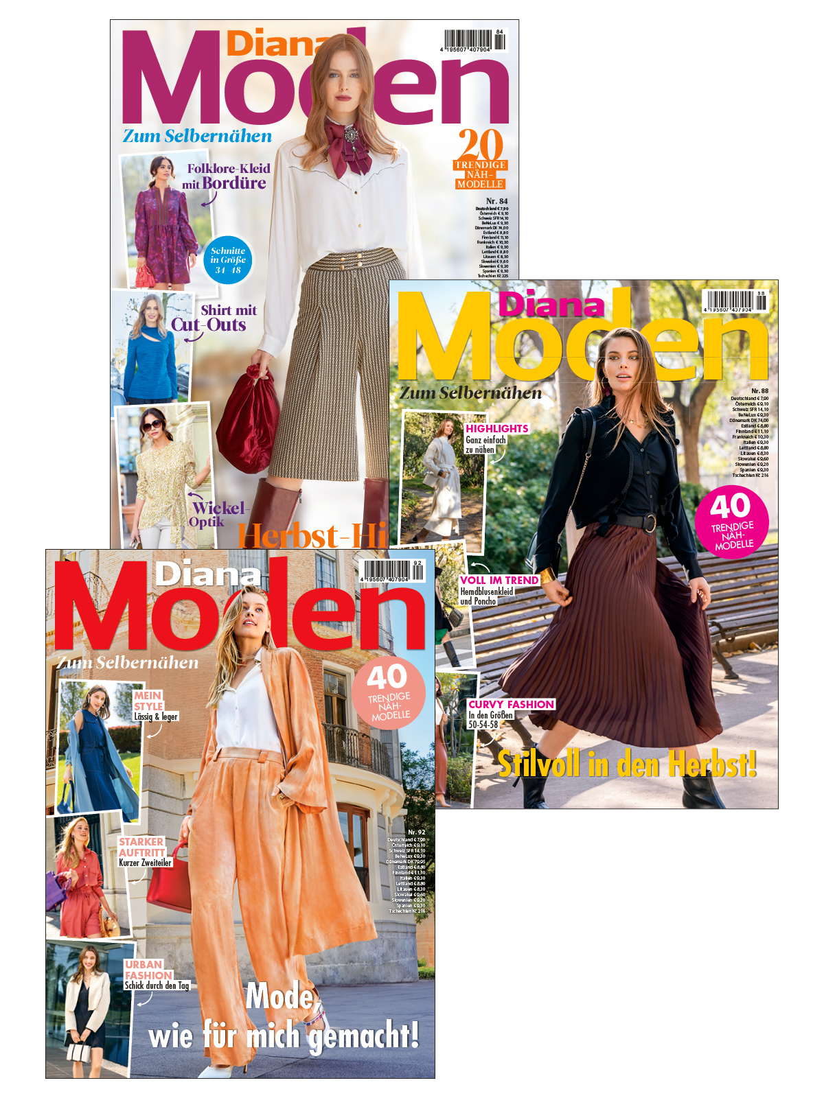 Sparpaket Produktbild: Herbst-Näh-Bundle NBu24058