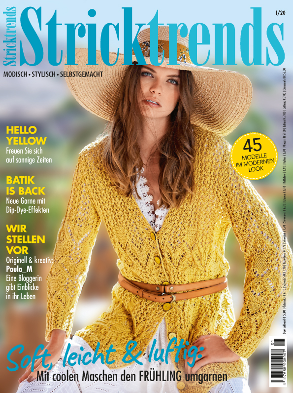 Magazin Produktbild: Stricktrends Nr. 1/2020 - Soft, leicht & luftig