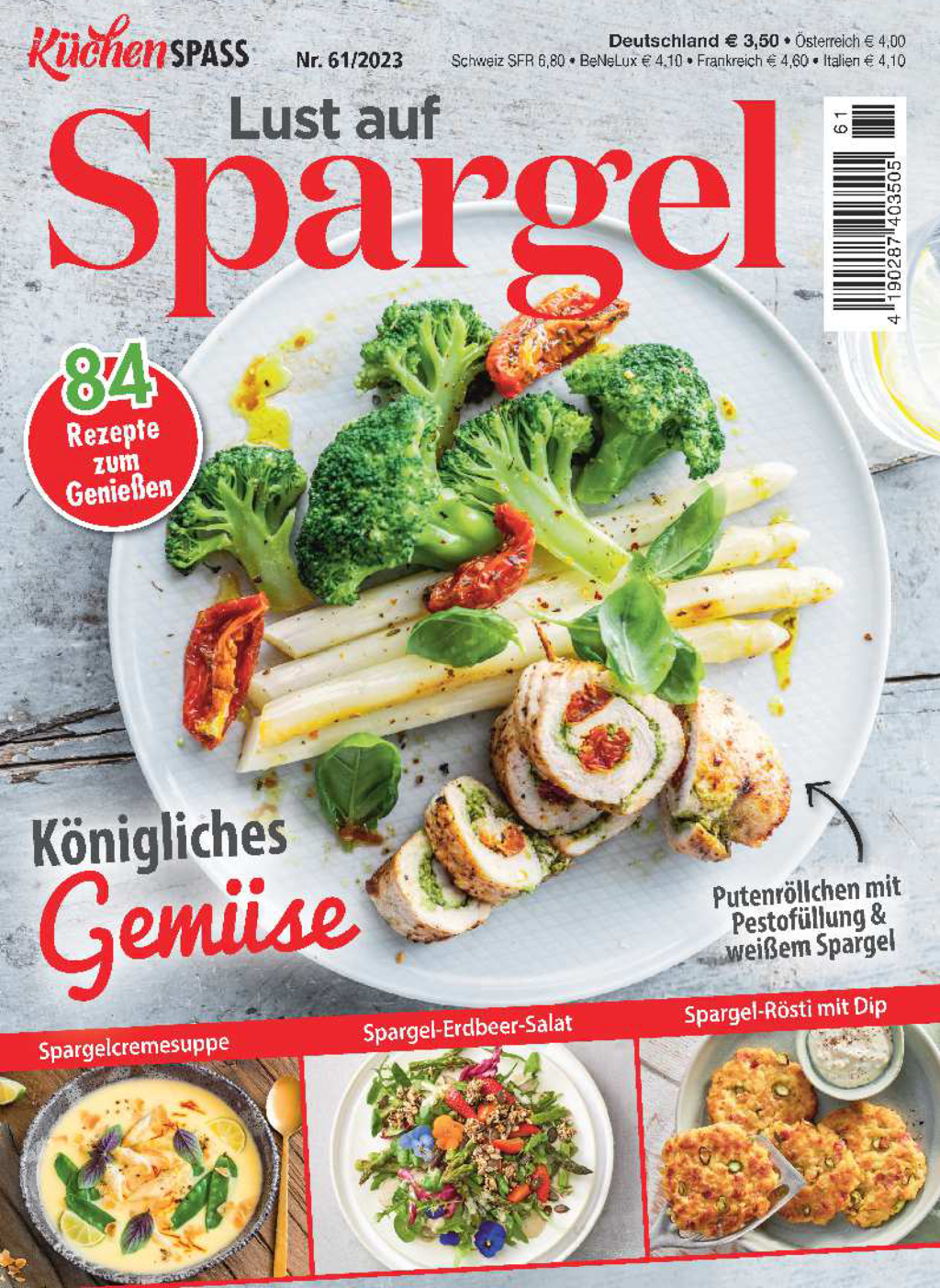 Magazin Produktbild: KüchenSPASS E-Paper-Archiv 2023-alle Ausgaben als E-Paper-Sparpaket