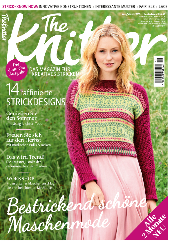 The Knitter Nr. 41/2019 - Bestrickend schöne Maschenmode The Knitter Nr. 41/2019 - Bestrickend schöne Maschenmode