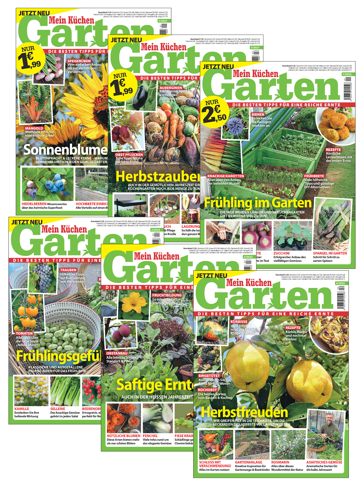 Sparpaket Produktbild: Küchengarten-Bundle ZuBu24014