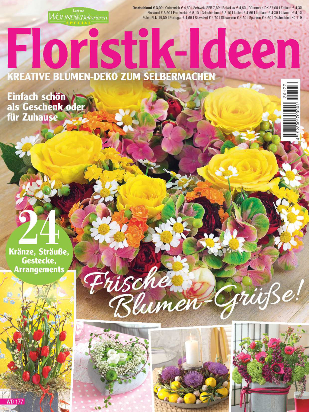 E-Paper: Lena Wohnen & Dekorieren special WD177 - Frische Blumen-Grüße!
