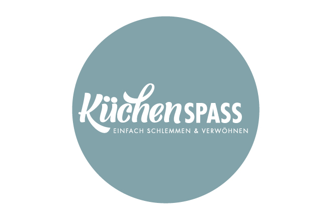 Markenlogo grau Küchenspass
