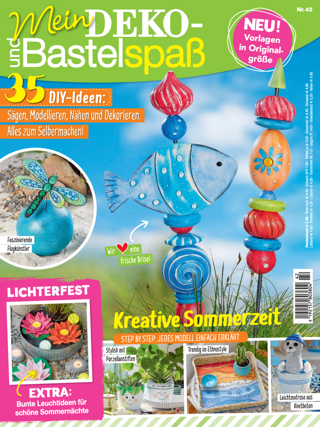 E- Paper: Mein Deko- und Bastelspaß Nr. 42/2021 - Sommerzeit!