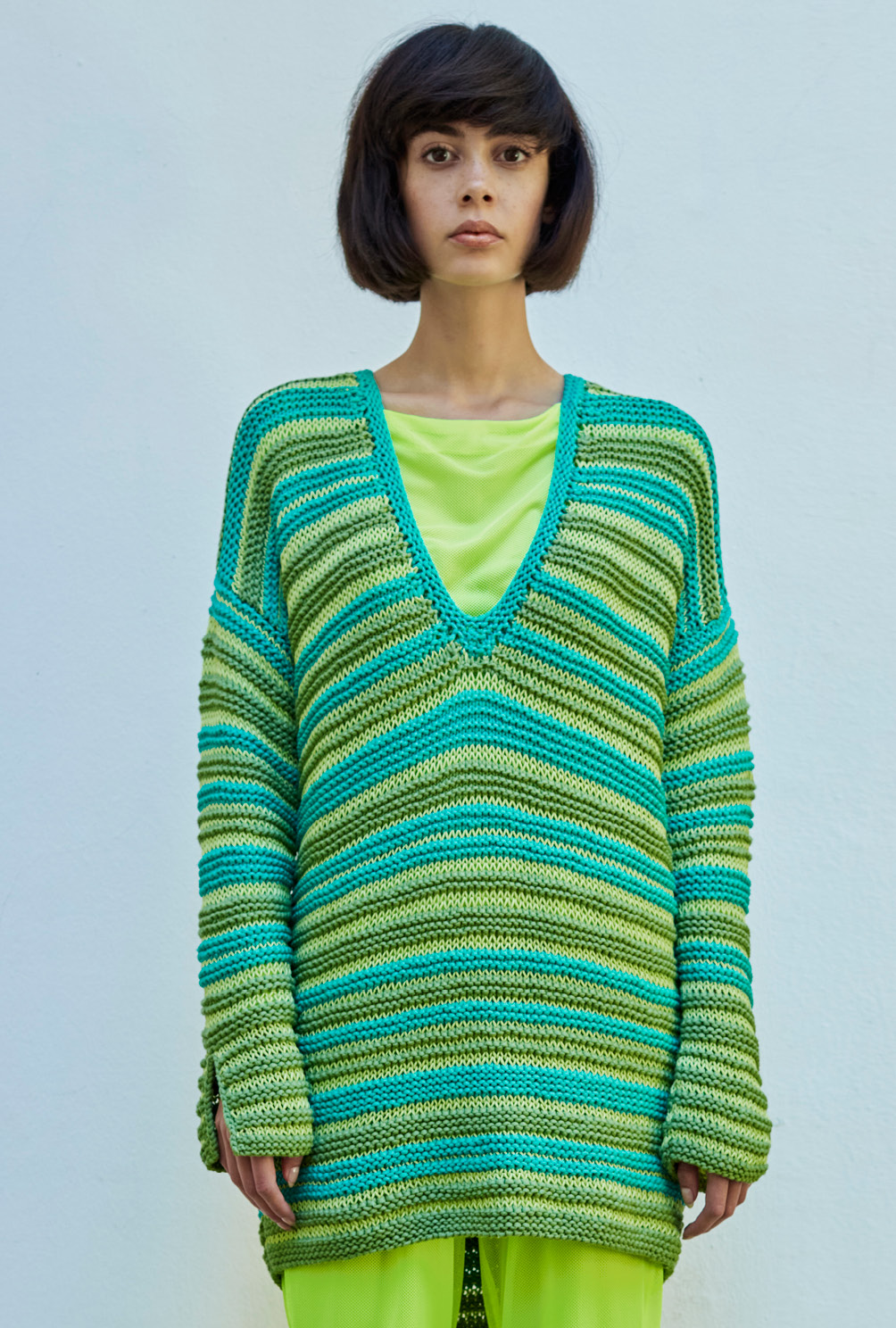 Modellansicht Bild 4: Ringelpulli mit erfrischendem Farbspiel