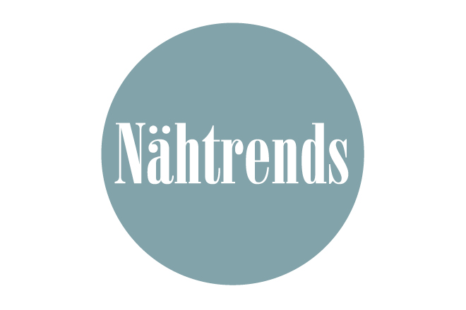 Markenlogo grau Nähtrends