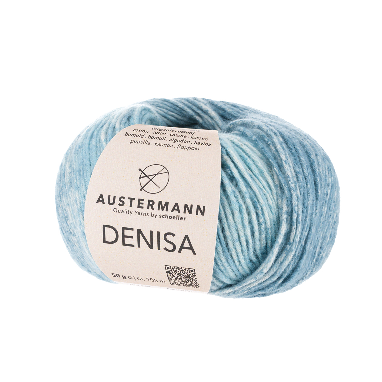 Garnbild Austermann Denisa Aqua Nr. 04