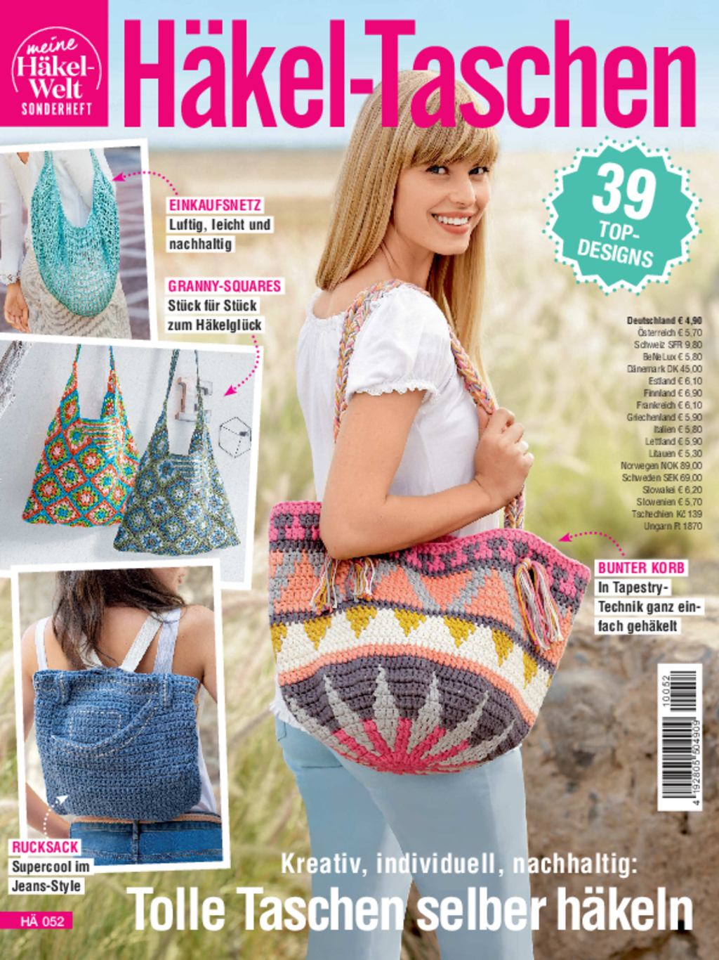 Magazin Produktbild: Meine Häkelwelt Sonderheft HaeW 052 - Häkel-Taschen