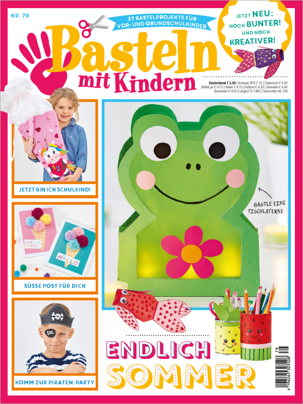 Magazin Produktbild: Basteln mit Kindern - Endlich Sommer