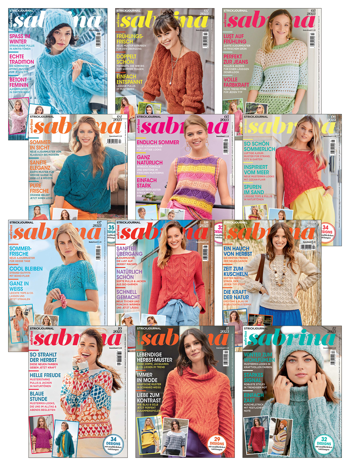 Sabrina E-Paper-Archiv 2023 - alle Ausgaben als E-Paper-Sparpaket Magazin Produktbild: Sabrina E-Paper-Archiv 2023-alle Ausgaben als E-Paper-Sparpaket
