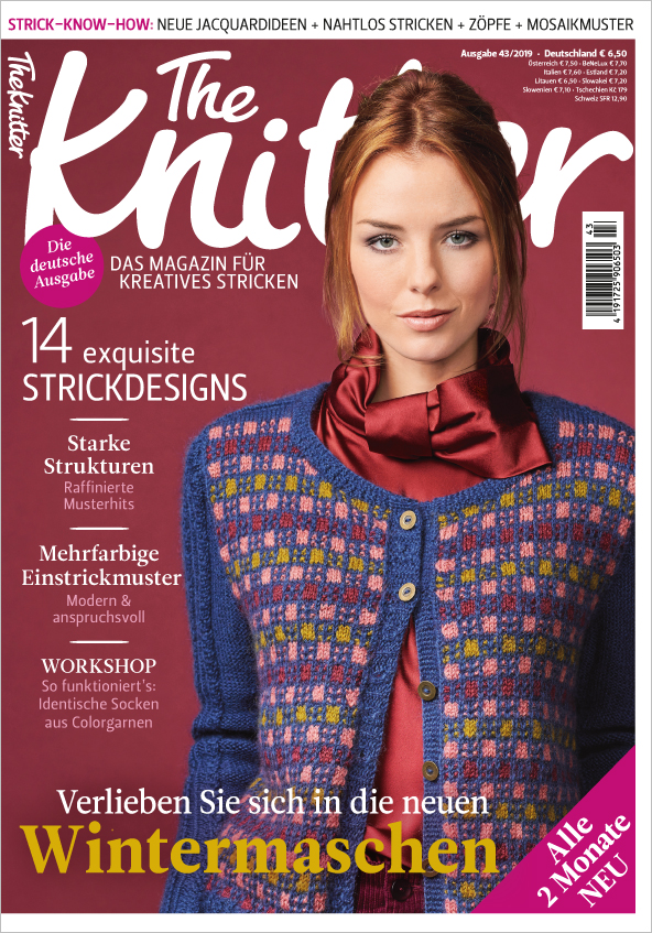 The Knitter Nr. 43/2019 - Verlieben Sie sich in die neuen Wintermaschen The Knitter Nr. 43/2019 - Verlieben Sie sich in die neuen Wintermaschen
