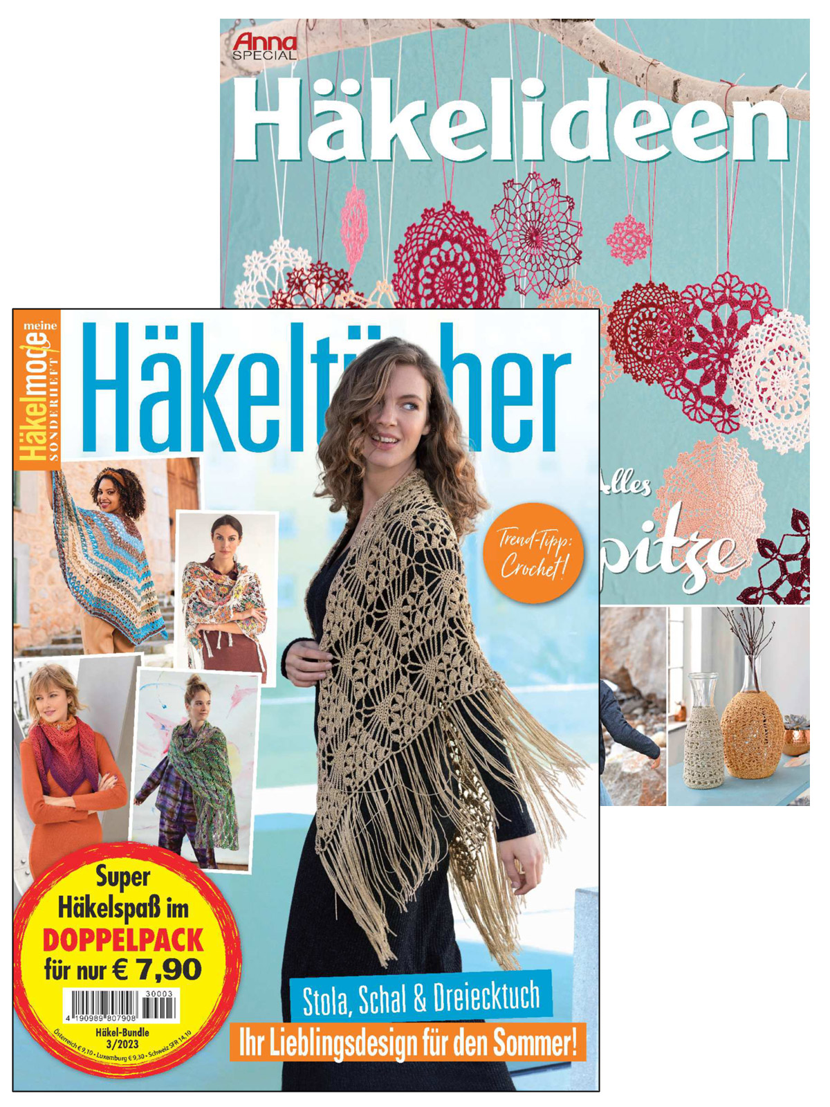 Häkel Bundle MH 047 Häkeltücher + A 427 Häkelideen